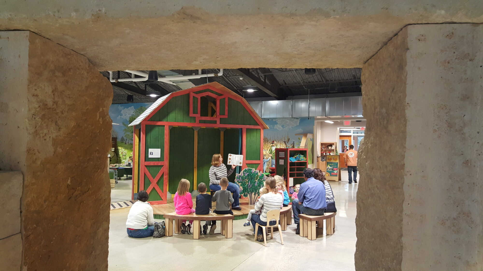 Storytime with the Mankato Library Bookmobile at the Children's Museum of Southern Minnesota