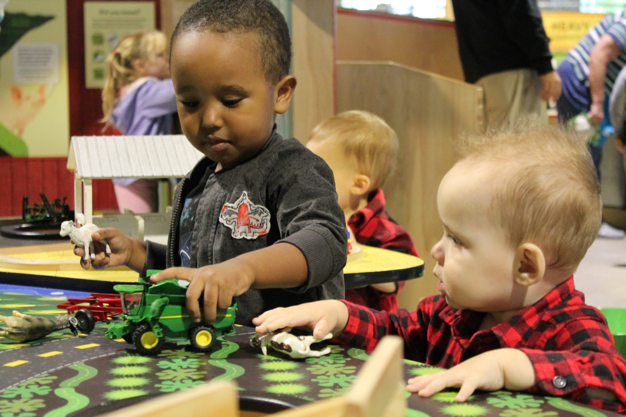 Little Hands Farm in the Grow It Gallery at the Children's Museum of Southern Minnesota