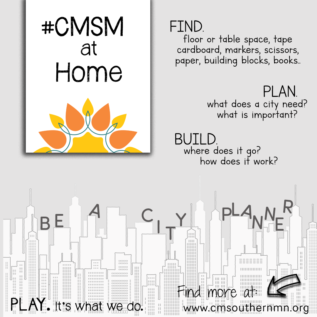City Planning | CMSM at Home activity Children's Museum of Southern Minnesota