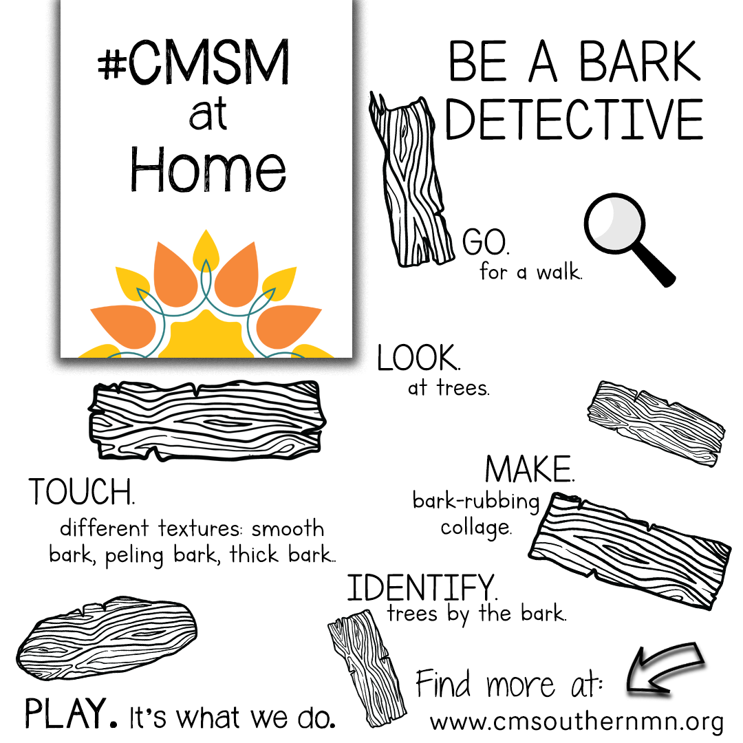 Learn how to be a bark detective from the Children's Museum of Southern Minnesota