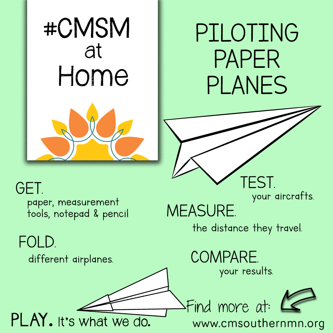 Piloting Paper Planes | CMSMatHome