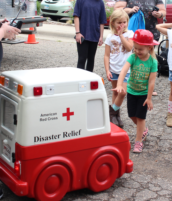 Fire Safety Day at the Childrens Museum of Southern Minnesota in Mankato 2019