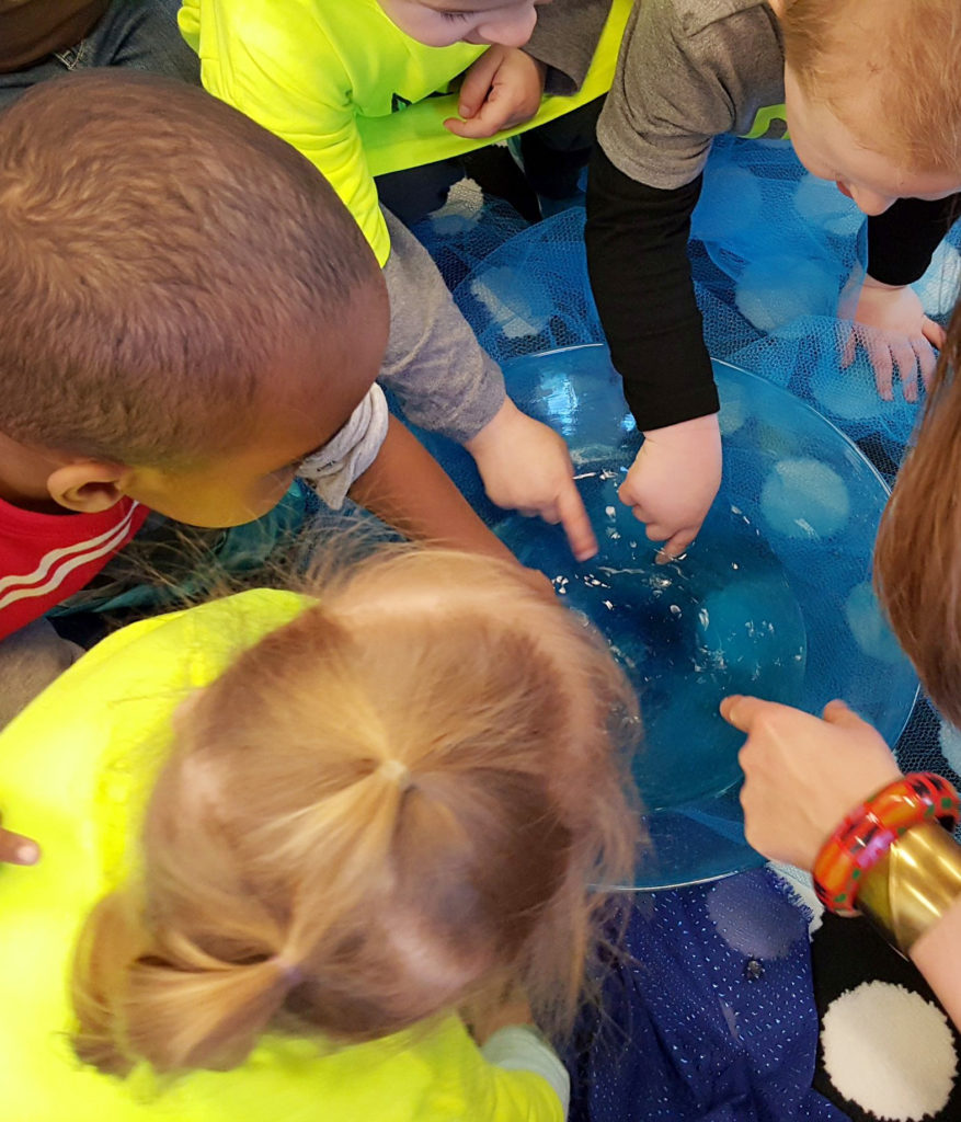 Toddler Wednesday weekly activity led by museum educator free with admission or membership at the Childrens Museum of Southern Minnesota