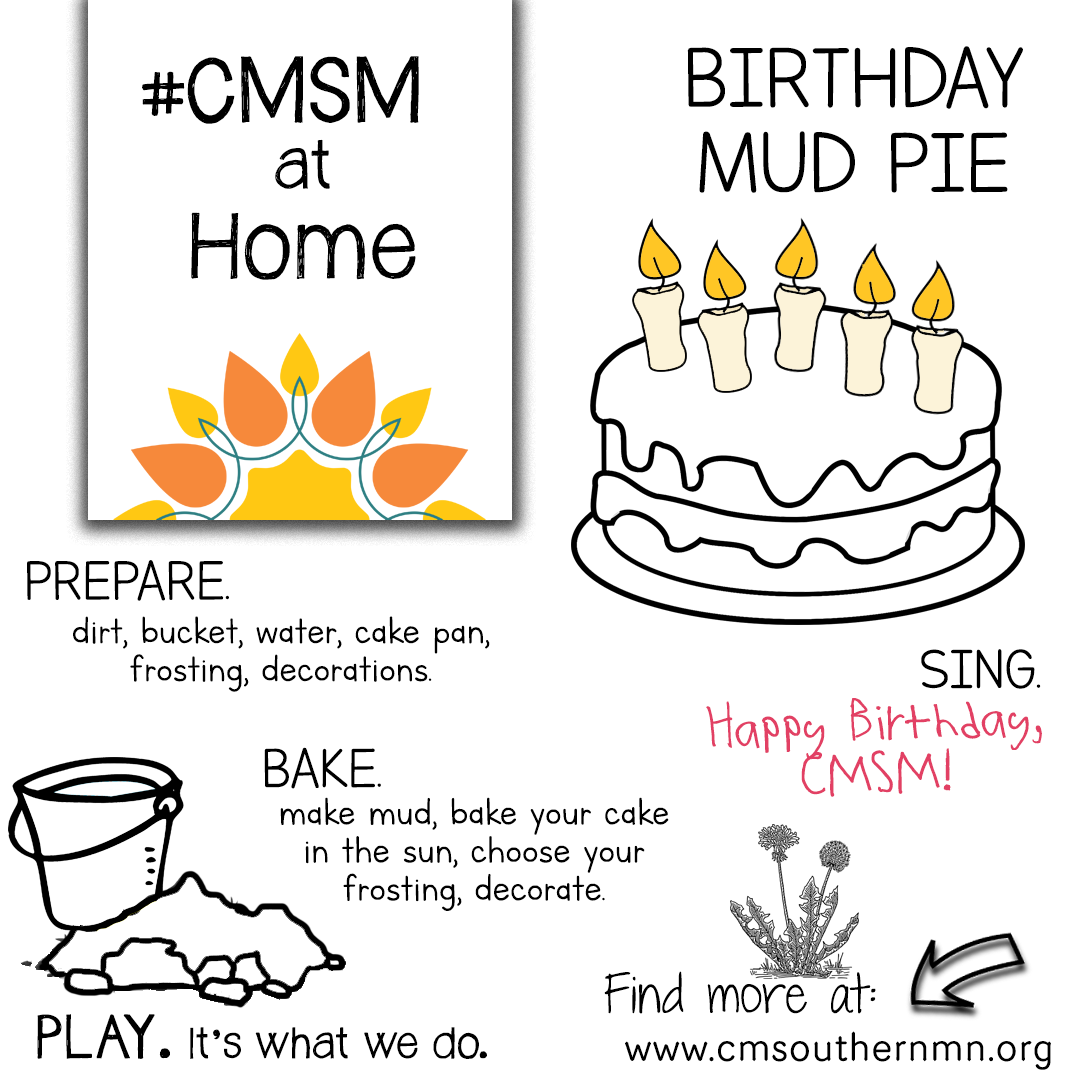 CMSM at Home | Birthday Mud Pie