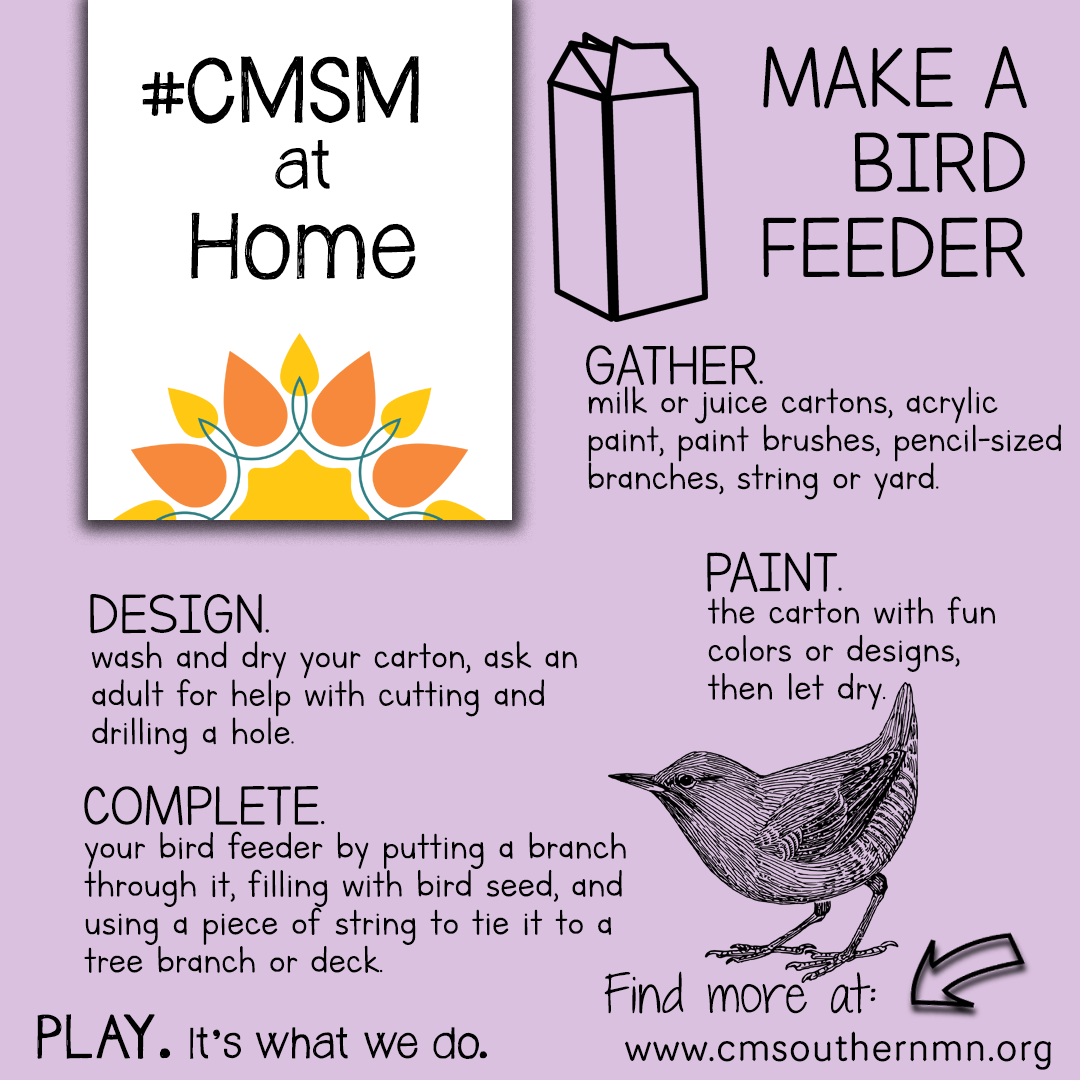 Make a Bird Feeder | CMSMatHome