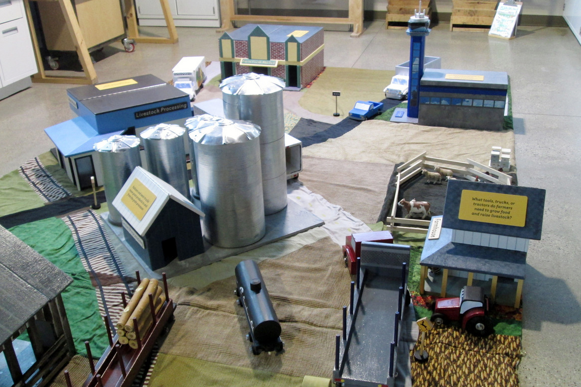 Ag on the Move in the Ag and Nature Lab at the Childrens Museum of Southern Minnesota