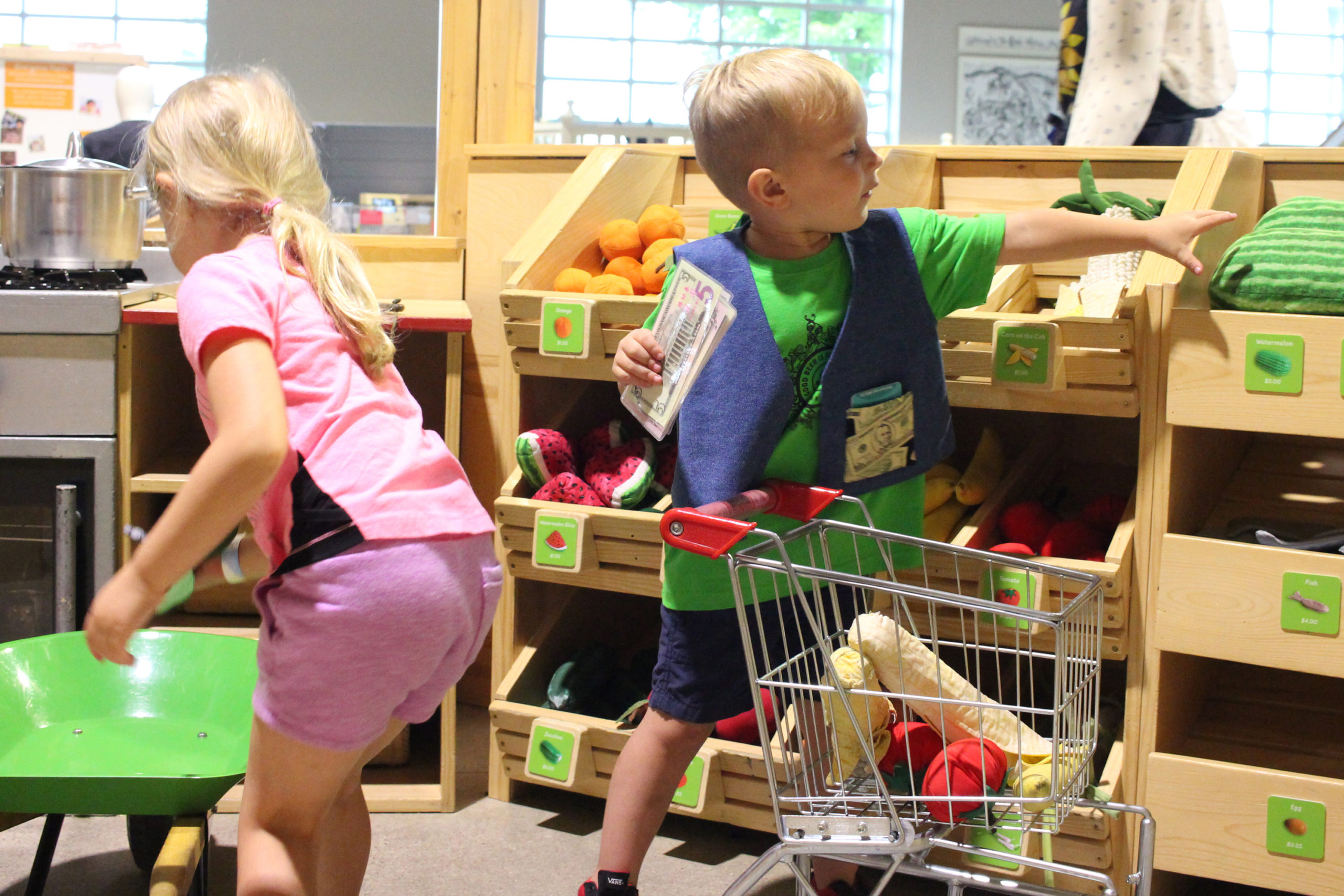 Farm to Table food chain at the Childrens Museum of Southern Minnesota