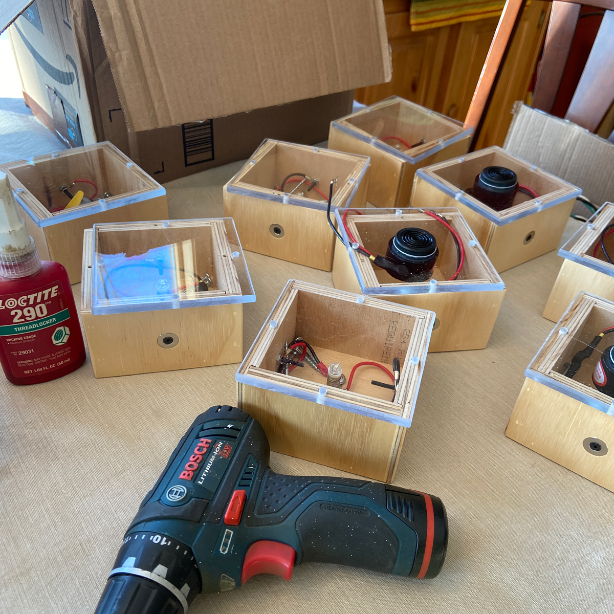 Constructing the Circuit Building Boxes