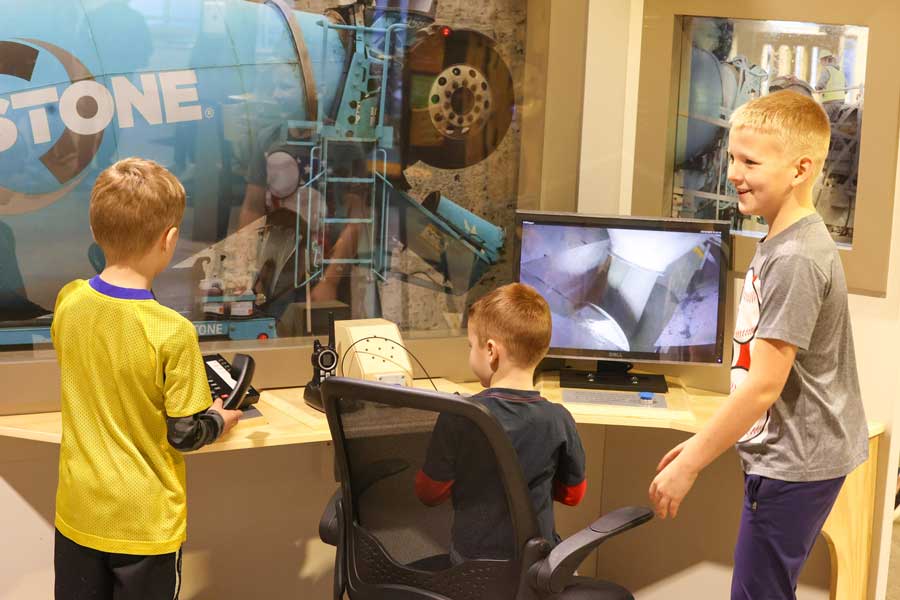 Dig It! exhibit for kids at the Children's Museum of Southern Minnesota in Mankato