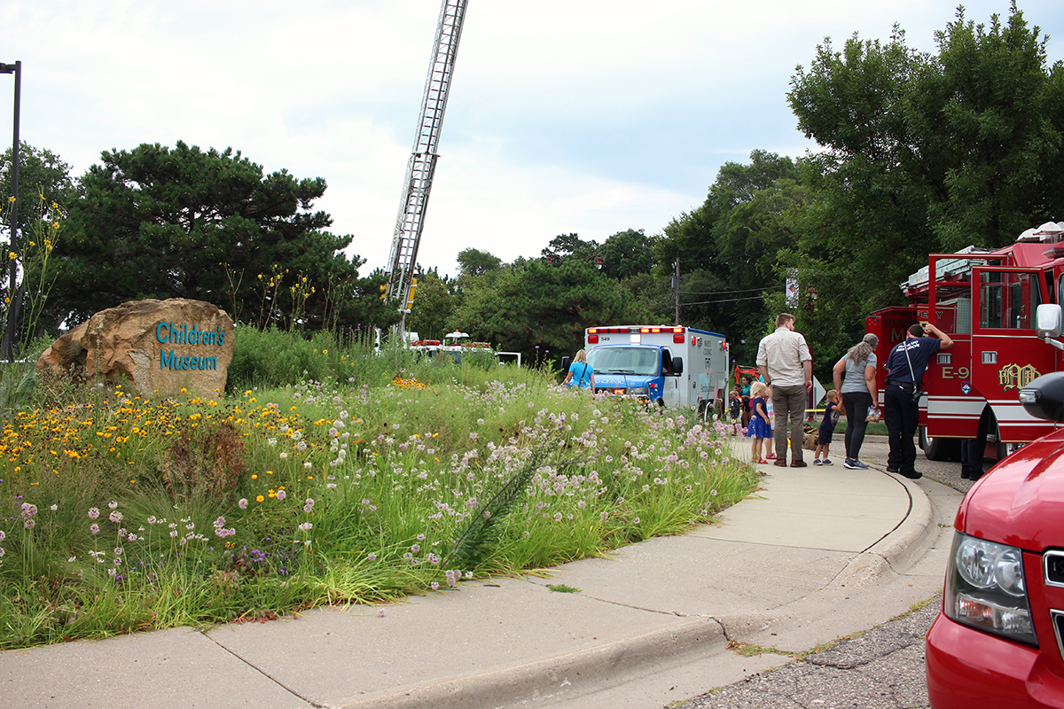 Fire Safety Day at the Children's Museum in Mankato