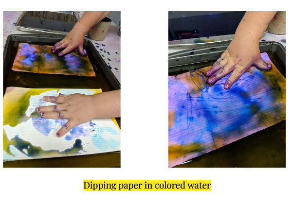 Process-Art-example-dipping-paper-in-different-colored-water