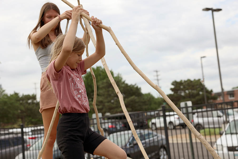 Imagination and creative play at the Children's Museum Mankato