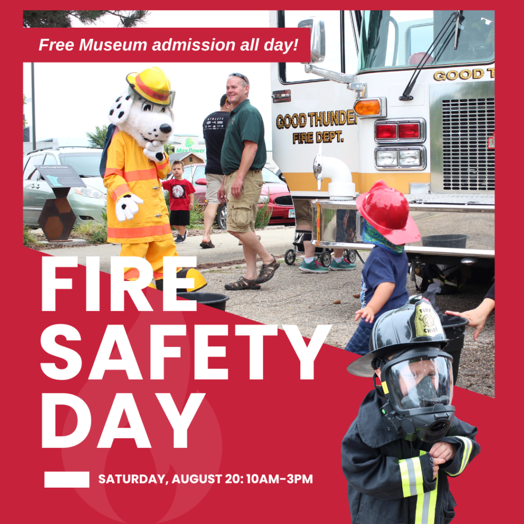 FREE Fire Safety Day at the Children's Museum of Southern Minnesota in Mankato