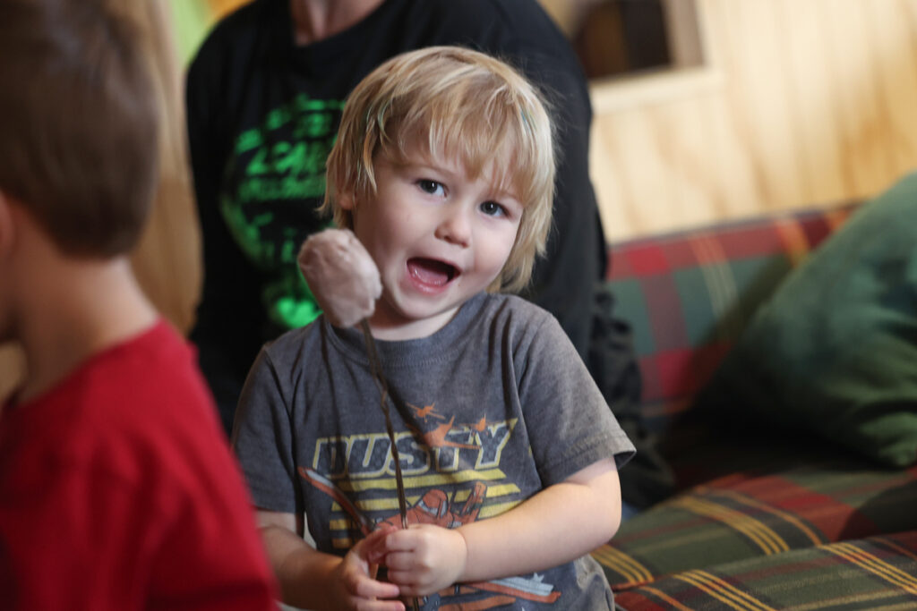 Giving thanks at the Children's Museum of Southern Minnesota