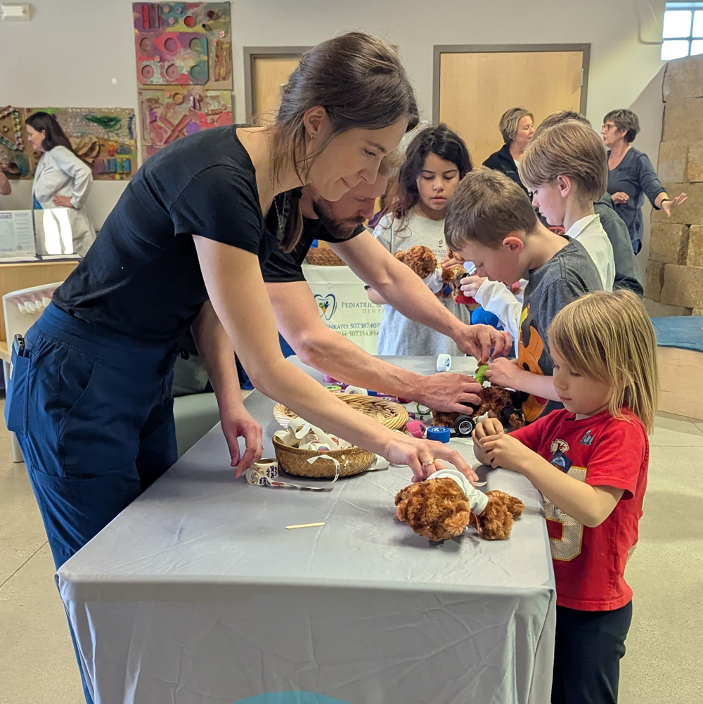 Teddy Bear Clinic at the Children's Museum of Southern Minnesota