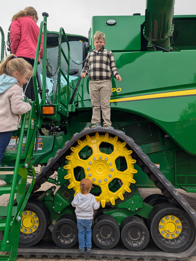 Explore Tractors and Farm Machinery at the Children's Museum of Southern Minnesota in Mankato - FREE Admission