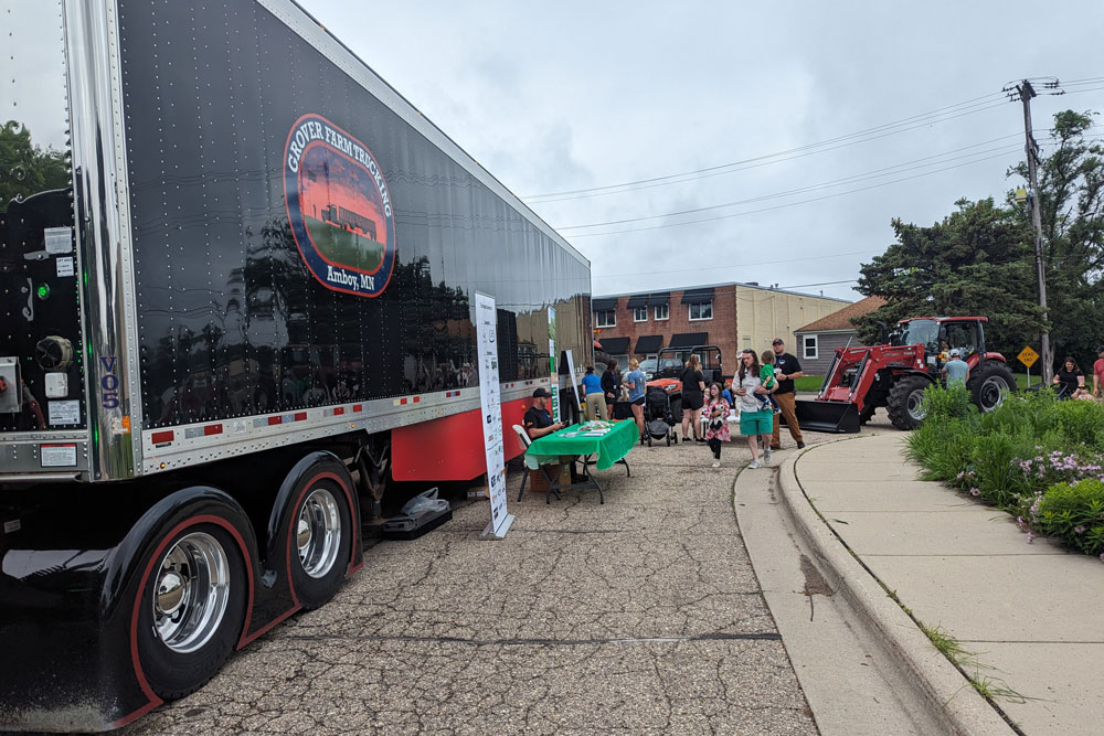 Explore farm machinery at Ag Education Day at the Children's Museum of Southern Minnesota in Mankato - FREE Admission